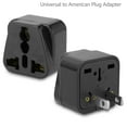 BoxWave Plug Adapter Universal to American Outlet, Type A Socket
