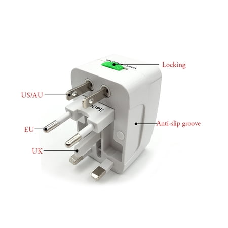 Plug Adaptor,Converter Usb Adaptor Universal Adaptor Converter Wide Adapter Converter (1 Adaptor (auuk//) International World Wide International Usb Socket Adaptor Usb Usb All-in-one