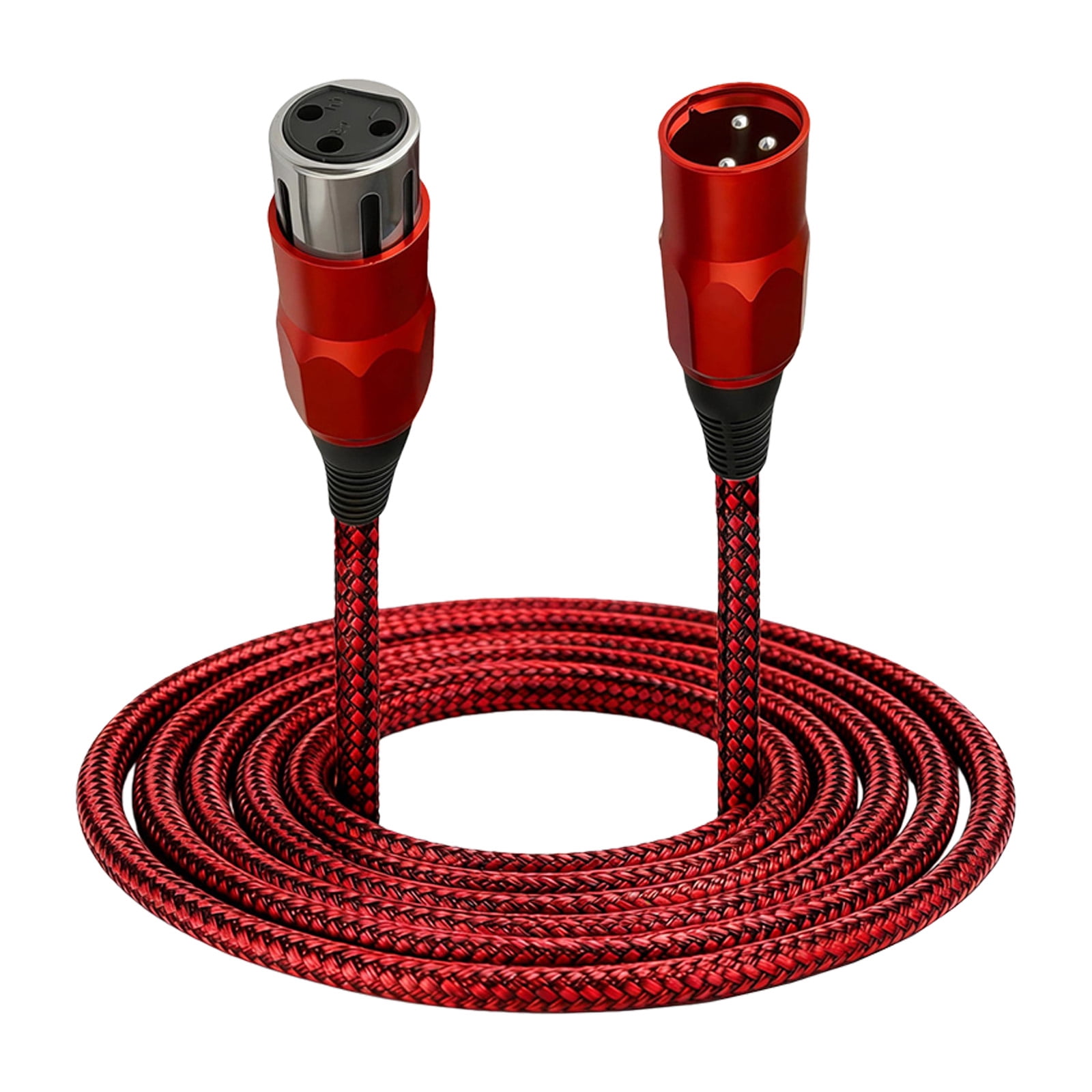 Plug Play Connector Plug And Play XLR Cable XLR 3Pin Microphone Cable Braided Nylon ...
