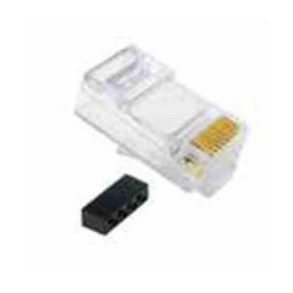 Plug Cat 6 Solid-Stranded 100Pk