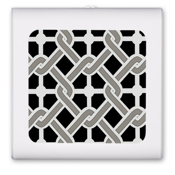 Plug in Dimmable LED Night Light with Dusk to Dawn Auto Sensor, Adjustable Brightness, Warm Light, Auto On/Off Nightlight for Bathroom, Hallway, Nursery, Bedrooms - Interlock