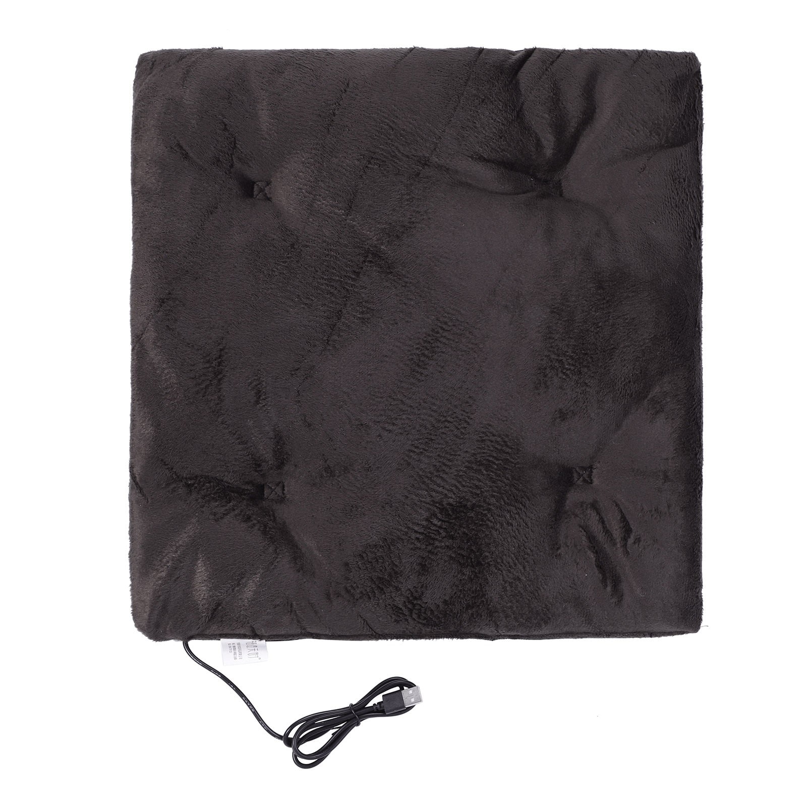 Plug in Heated Seat Car Lower Back Support Tie on Seat Cushion Gel Pads