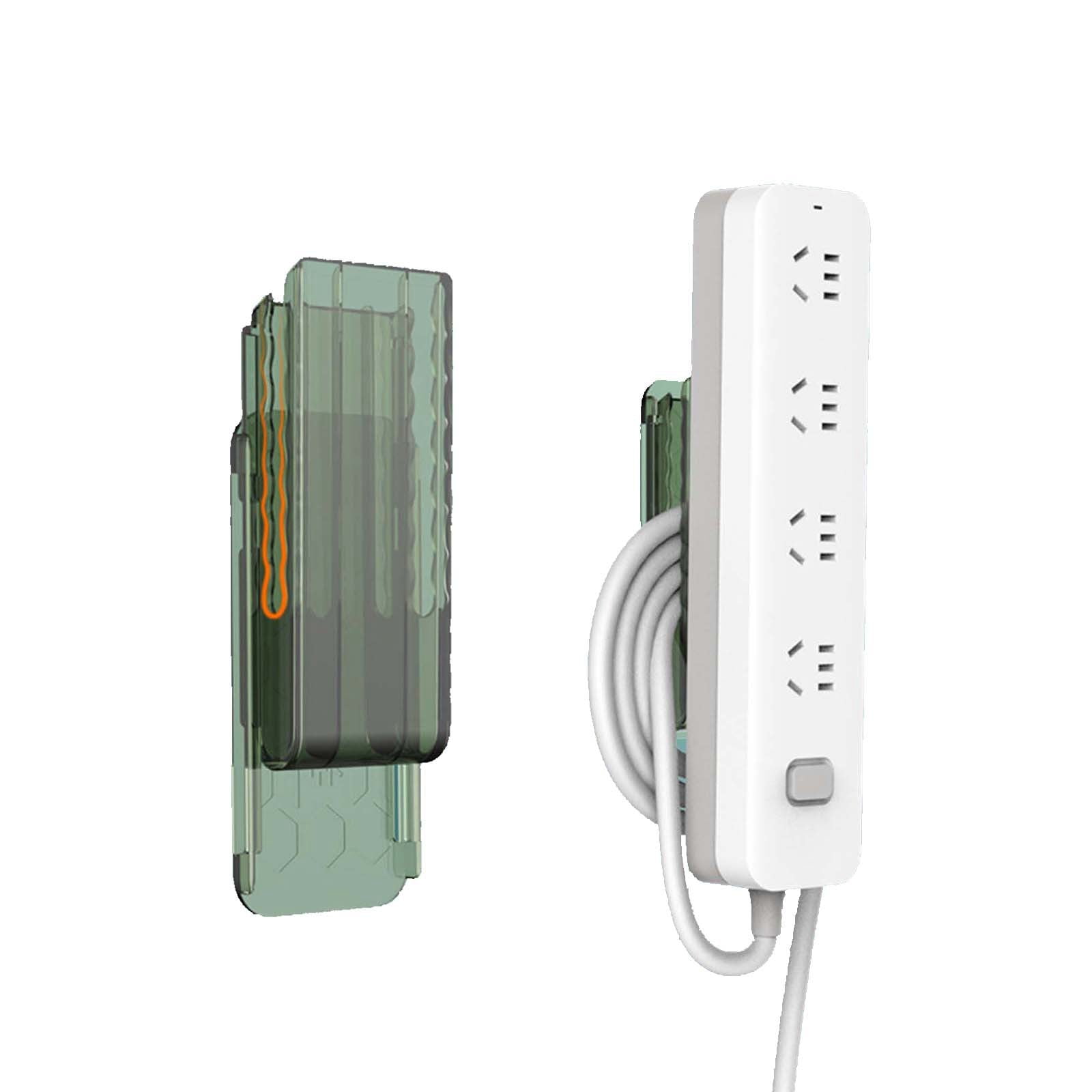 Plug Holder Punch Storage Rack Router Socket Plug In Board Storage Wall