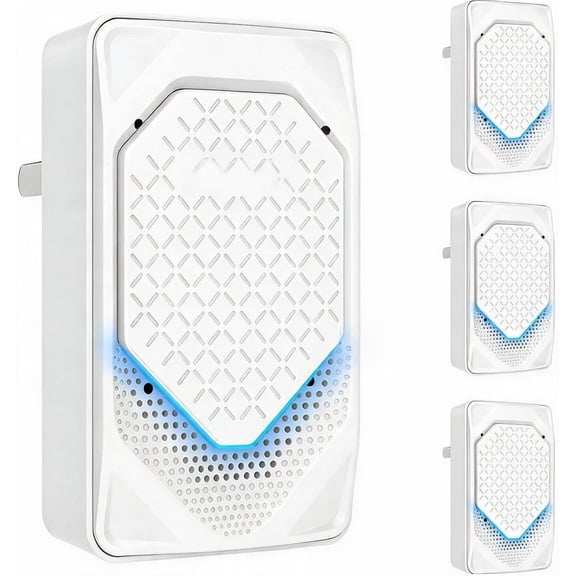 Plug-In Air Purifier 4 Pack Filterless Negative Ion Ionizer for Pet Odor Smoke Dust Pollen
