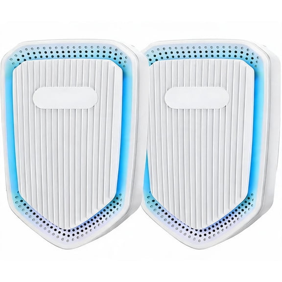Plug-In Air Purifier Ionizer for Home Use 4-Pack White
