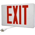 thumbnail image 1 of Plug In Exit Sign, 1 of 3
