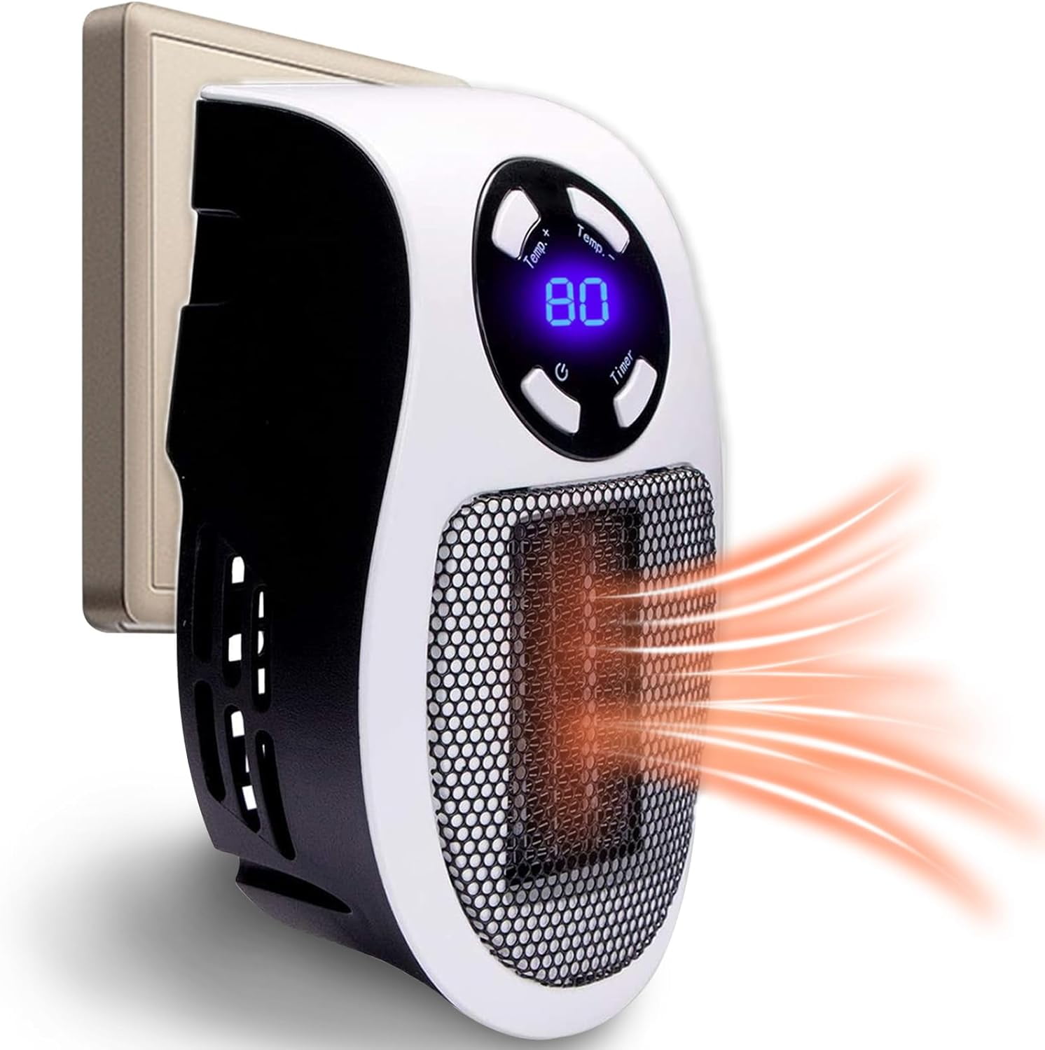 Best Plug In Heater For Bathroom Plug In Heater,500W Fast Heating Mini Heater With Overheat Protection