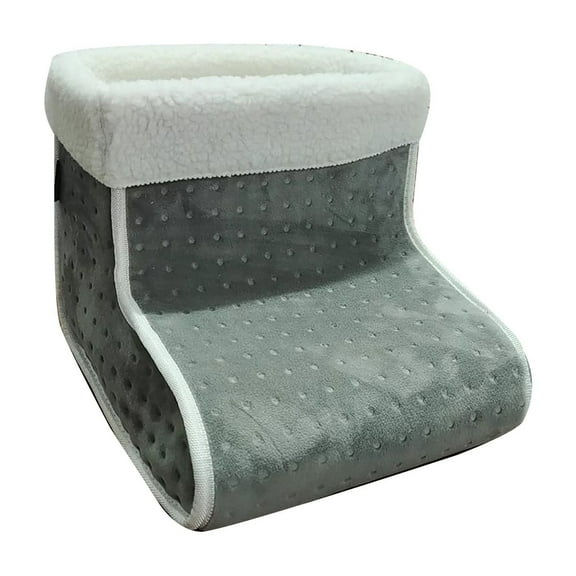 Plug In High Top Foot Warmer with Adjustable Heating for Indoor Use and Dormitory Comfort