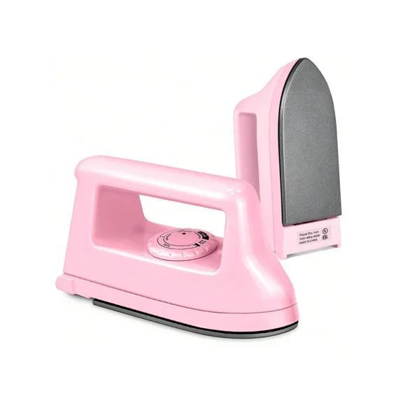 Plug-In Mini Electric Iron For Crafts And Quilting, Travel Iron, Easy Iron Supplies, Mini Heat Press Machine, Sewing Accessory