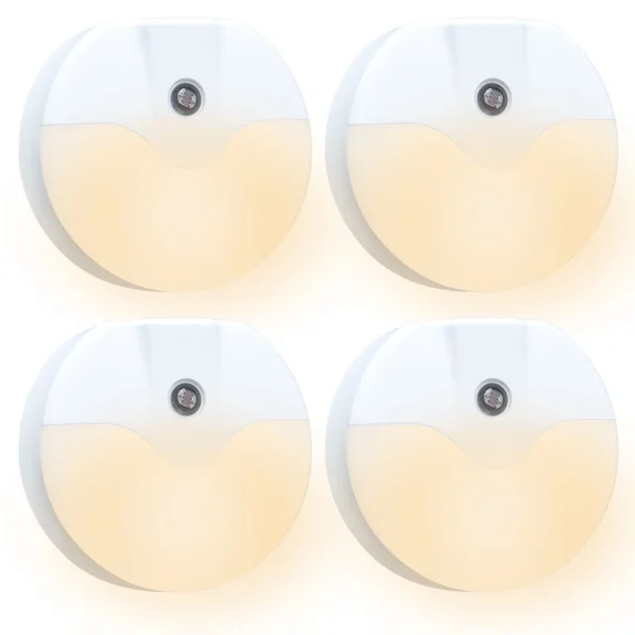 Plug In Night Lights Led - Dusk To Dawn 4Pk