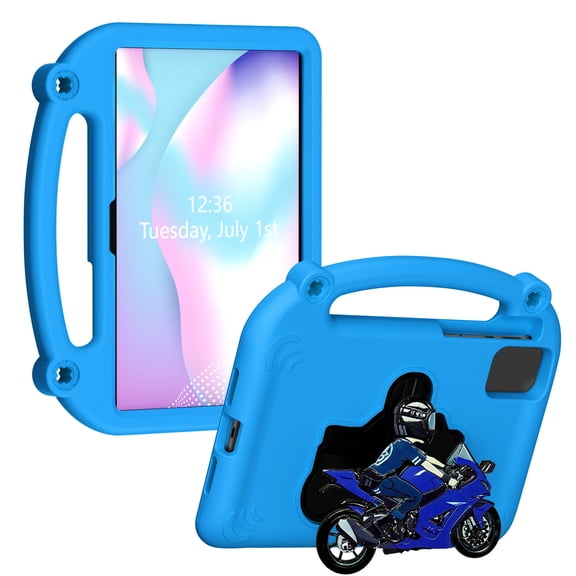 Plug In Shockproof Tablet Case Premium EVA Foam Protective Cover with Stand Handle for PAD X8A X9A Kids Friendly Durable Washable 11.5 Inch
