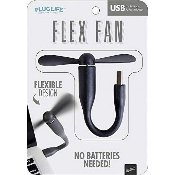 Plug Life Plug Life Flex Fan With Usb Port Electric_Fan