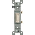 thumbnail image 1 of Leviton Electrical - Leviton 321-W Non-Polarized Easy Wire Plug, 125 V, 15 A, 2 P, 2 W, White — Indoor & Outdoor Use, NEC-Compliant, 1 of 1