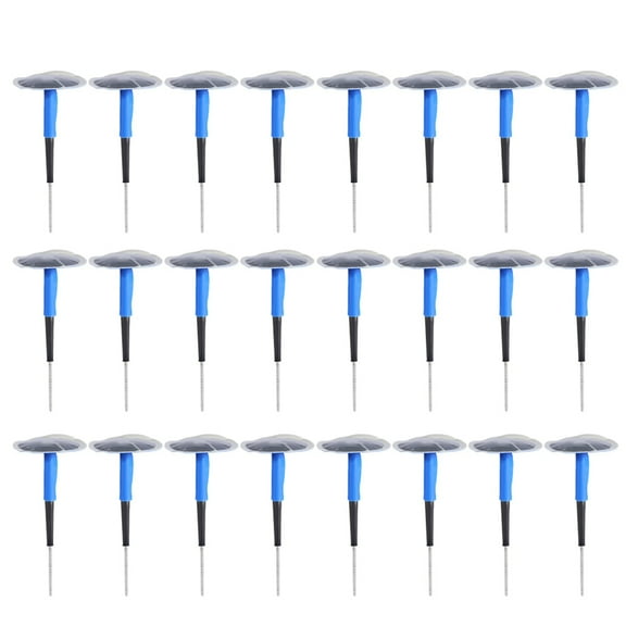 Plug Patch, High Hardness Rubber Universal 24 Pcs Tubeless Patch Gum, High Temperature Resistance Motorcycle For Electric Vehicle