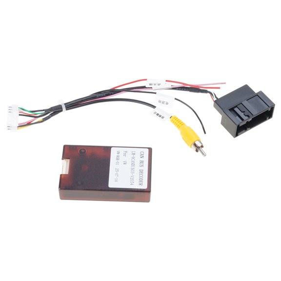 Plug Play Automotive Video Converter Eliminates Reversed Images Problem for RCD510 RNS510 RNS315 Stereo Installations