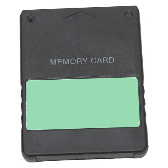 Plug and Play External Game Console Data Storage Memory Card Free McBoot FMCB V1.966 for PlayStation 2 PS2, High Speed System Card with Green Sticker, 8MB