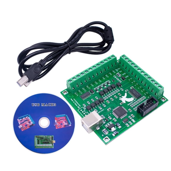 Plug Play USB Driver Controller Board Supporting 4 Axes Operation Auto Homing