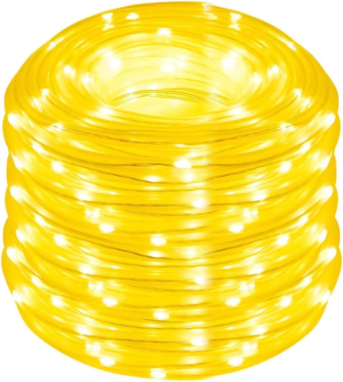 String Lights Rope Plug in Rope Lights, 220V 200 LEDs 72ft Waterproof Outdoor String ...