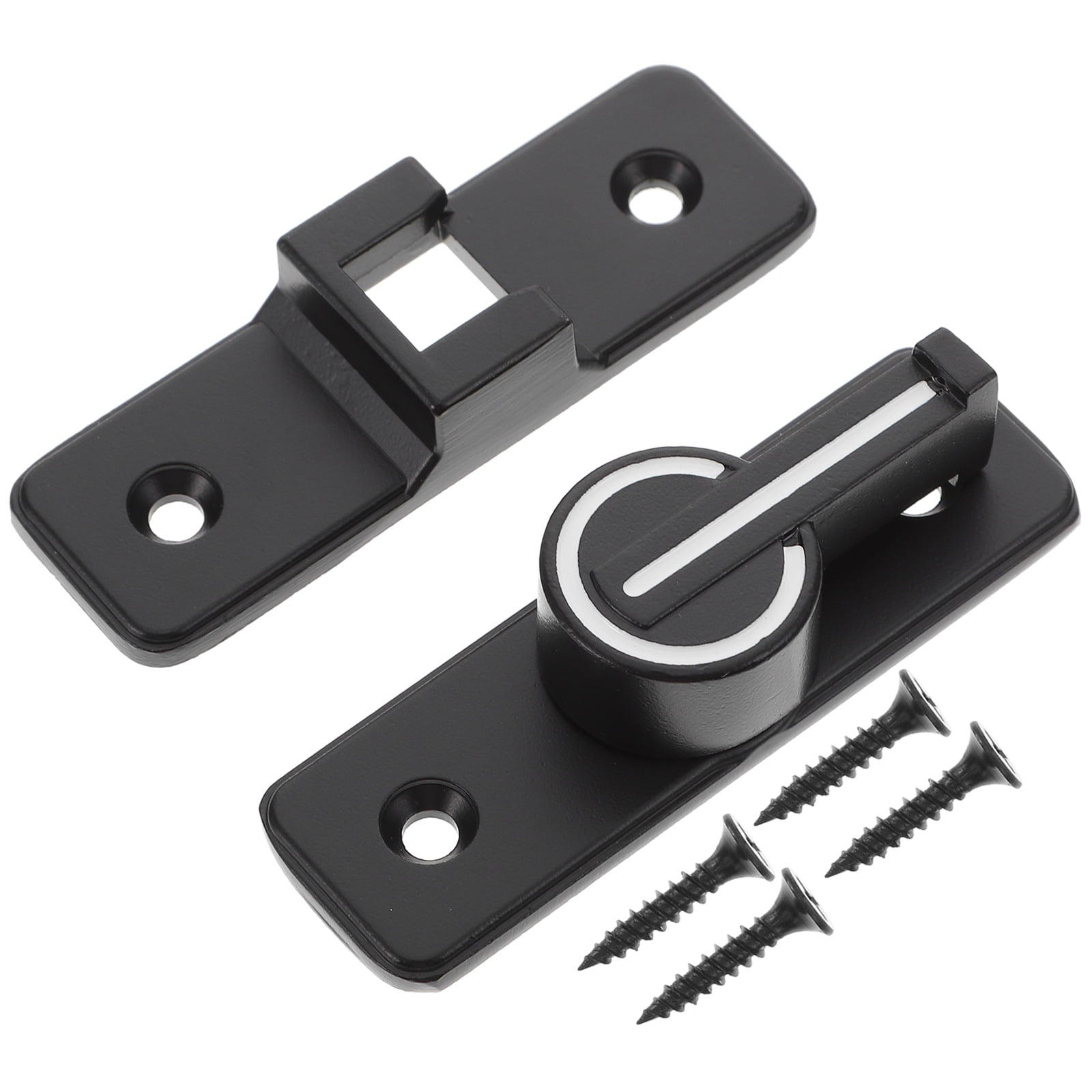 Plug Screen Door Latch Chain Lock Heavy Duty Indoor Safety Gates Installation Kit Barn Handle