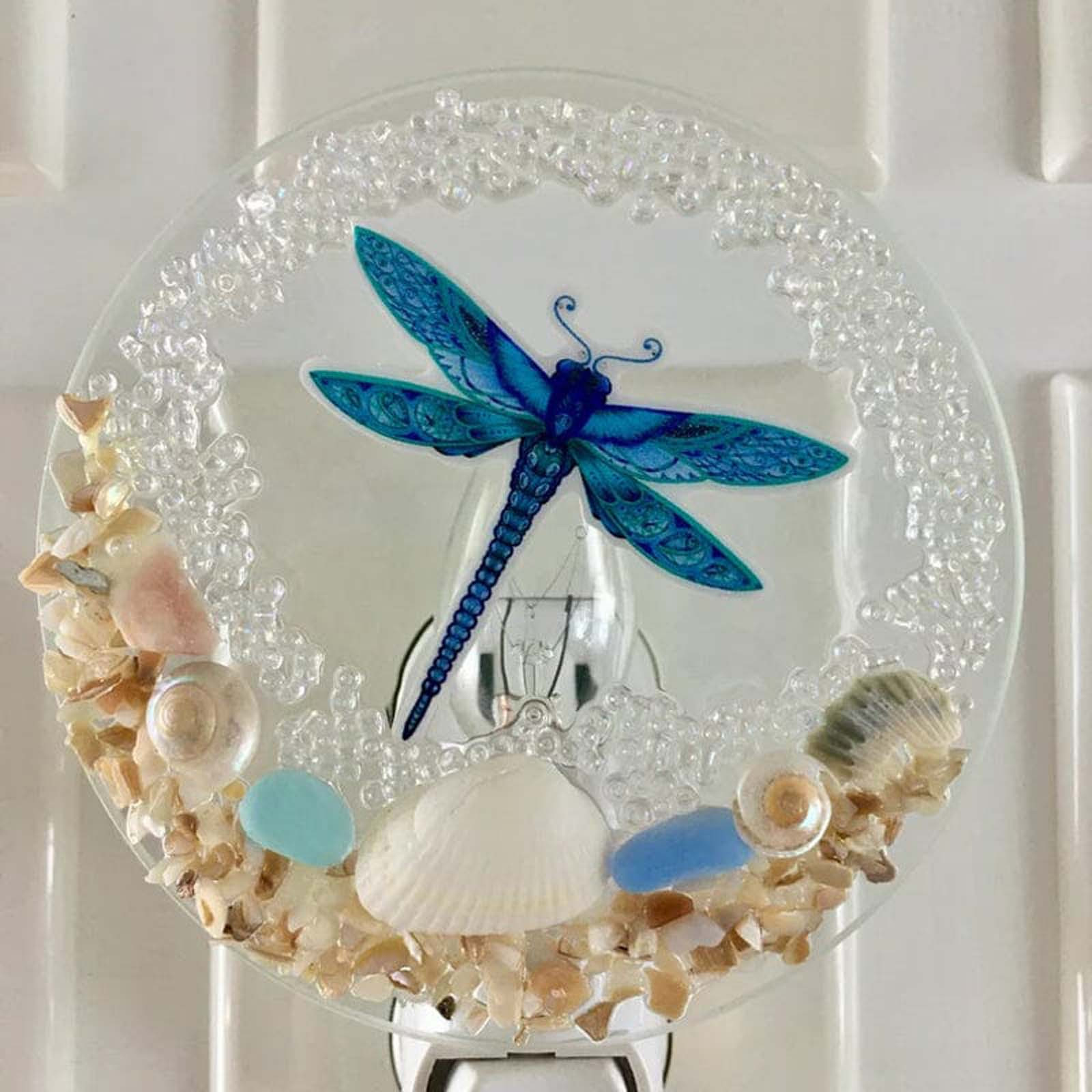 Plug in Seashell Night Light Ocean Sea Animal Decorative Night Light