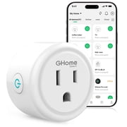 Plug, WiFi Smart Plugs Work with Alexa and Google Home, Smart Outlet Timer with APP Remote Control, 2.4GHz Wi-Fi Only, No Hub Required, ETL FCC Listed, White