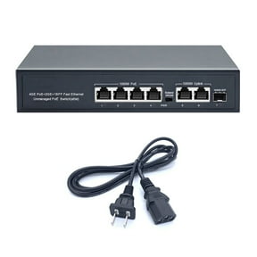Plug-and-Play Gigabit POE Switch with Auto-Sensing Power Protection for Reliable Network Deployment TAPDRA Store
