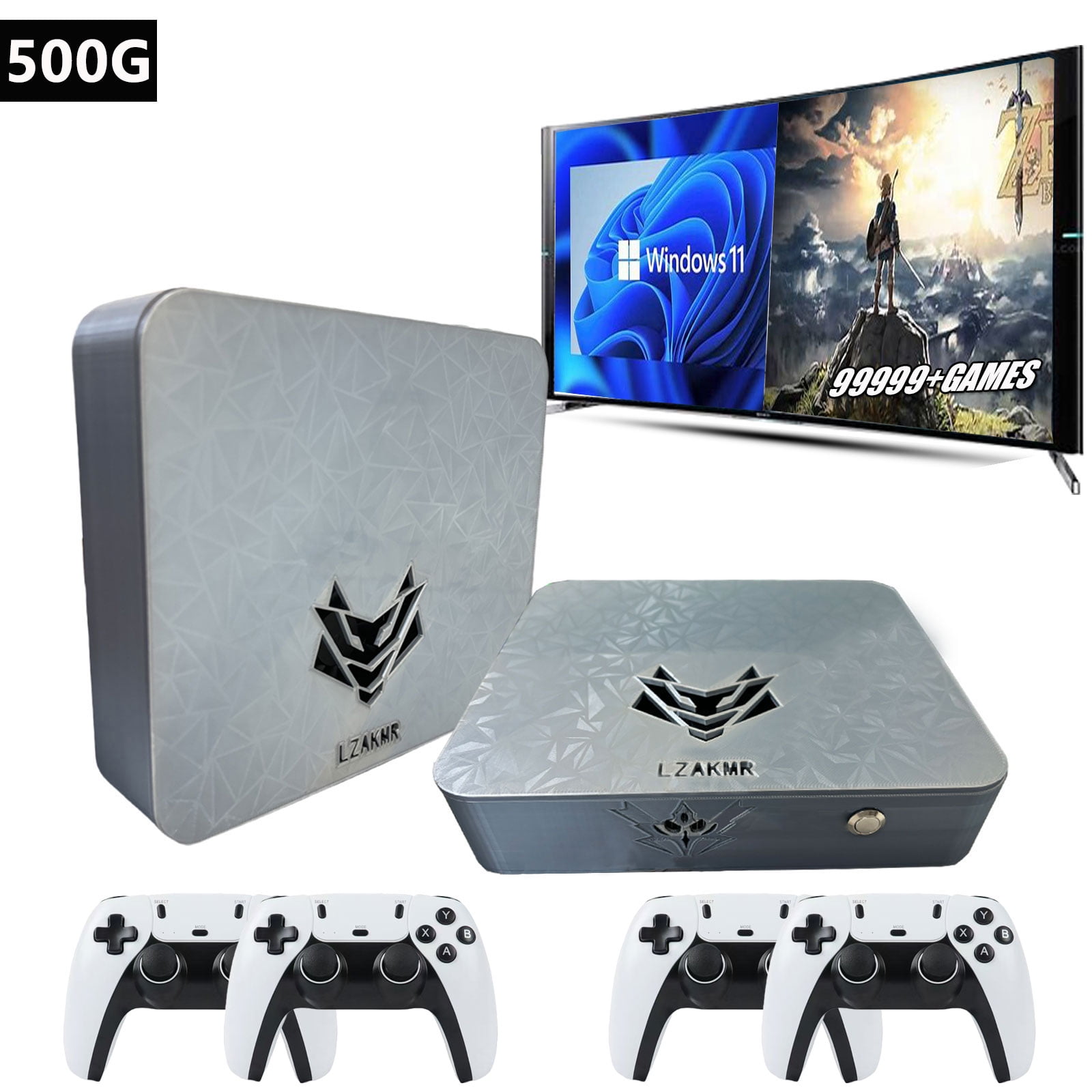 Plug-and-Play NEW Retro Gaming Device 70000+ Games for Wii PS2 DC