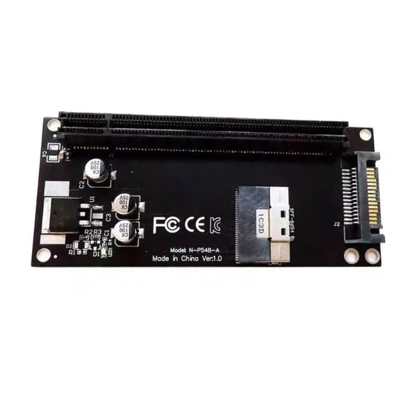 Plug-and-Play SFF-8654 to PCIe x8 Extension Card for Seamless Upgrades for High-Load Applications