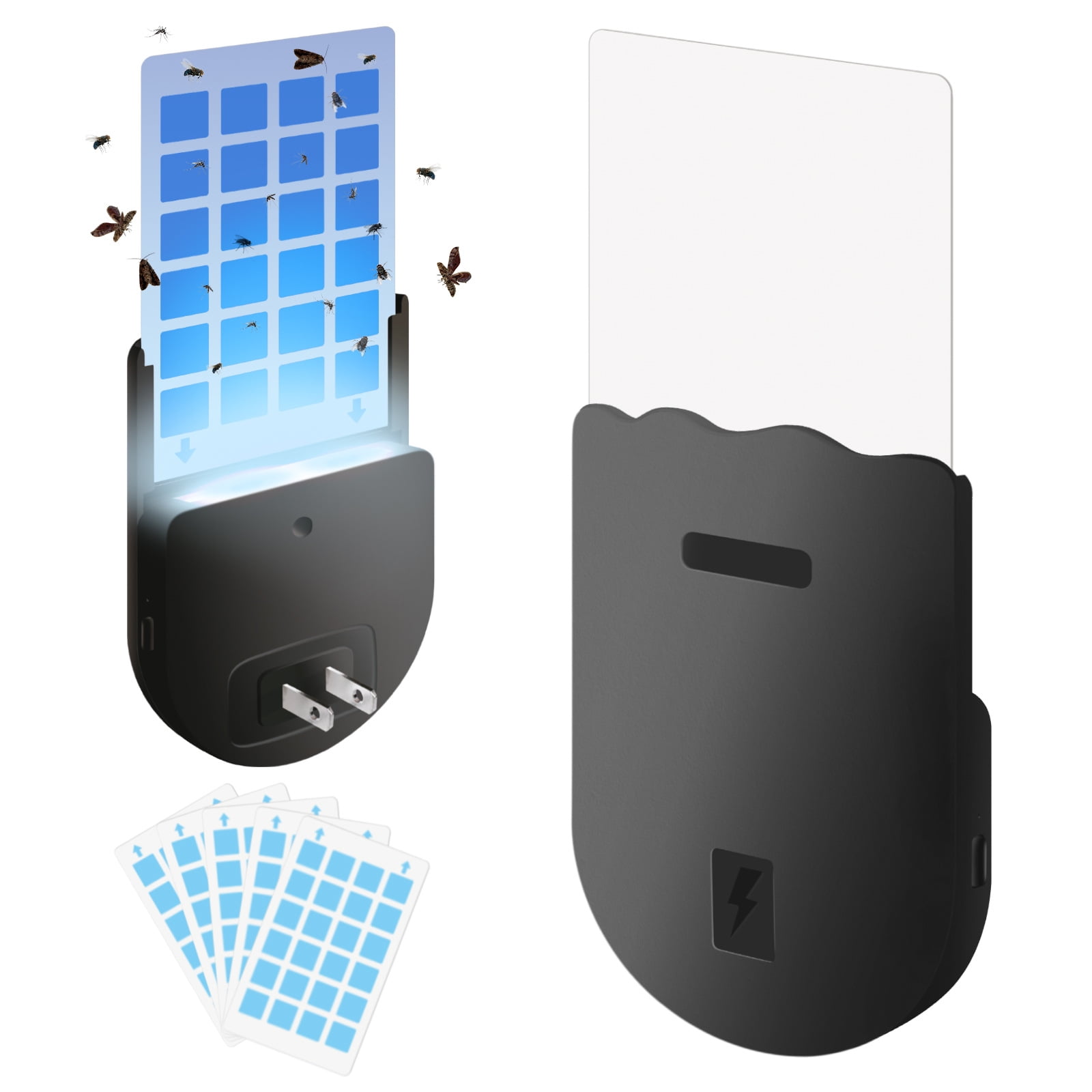 Plug in Bug Light Trap, Flying Insect Trap, Mosquito Killer, Indoor Fly Trap for Gnat Moth