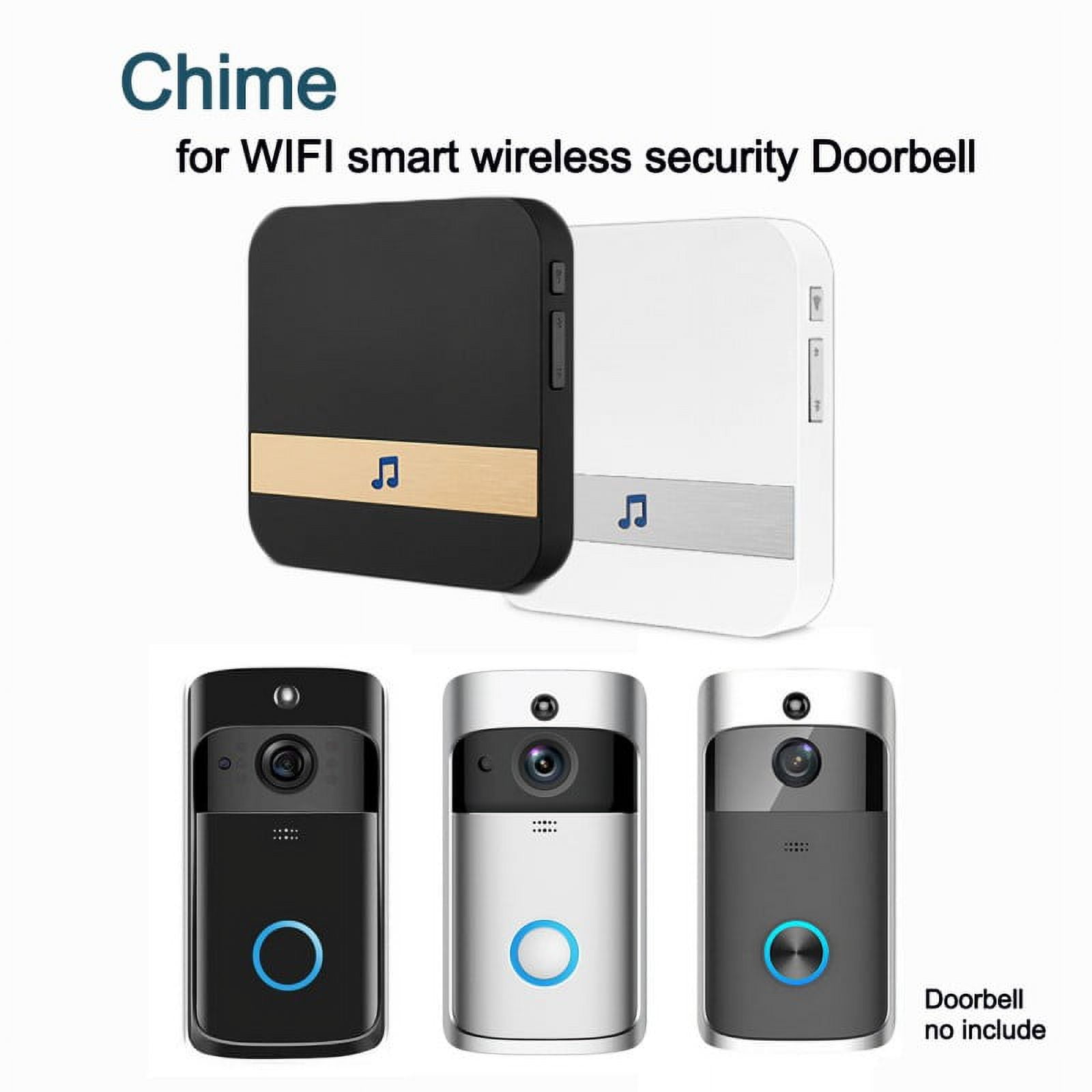Plugin Chime, Wireless Indoor Doorbell Extender for Video doorbell