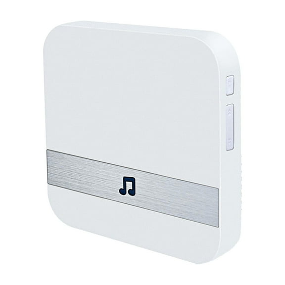 Plug-in Chime for Wireless Video Doorbell Entry Chime with Adjustable Volume Music Selection Ding-Dong Door Bell Chime 433MHz Frequency (AC 90~250V)