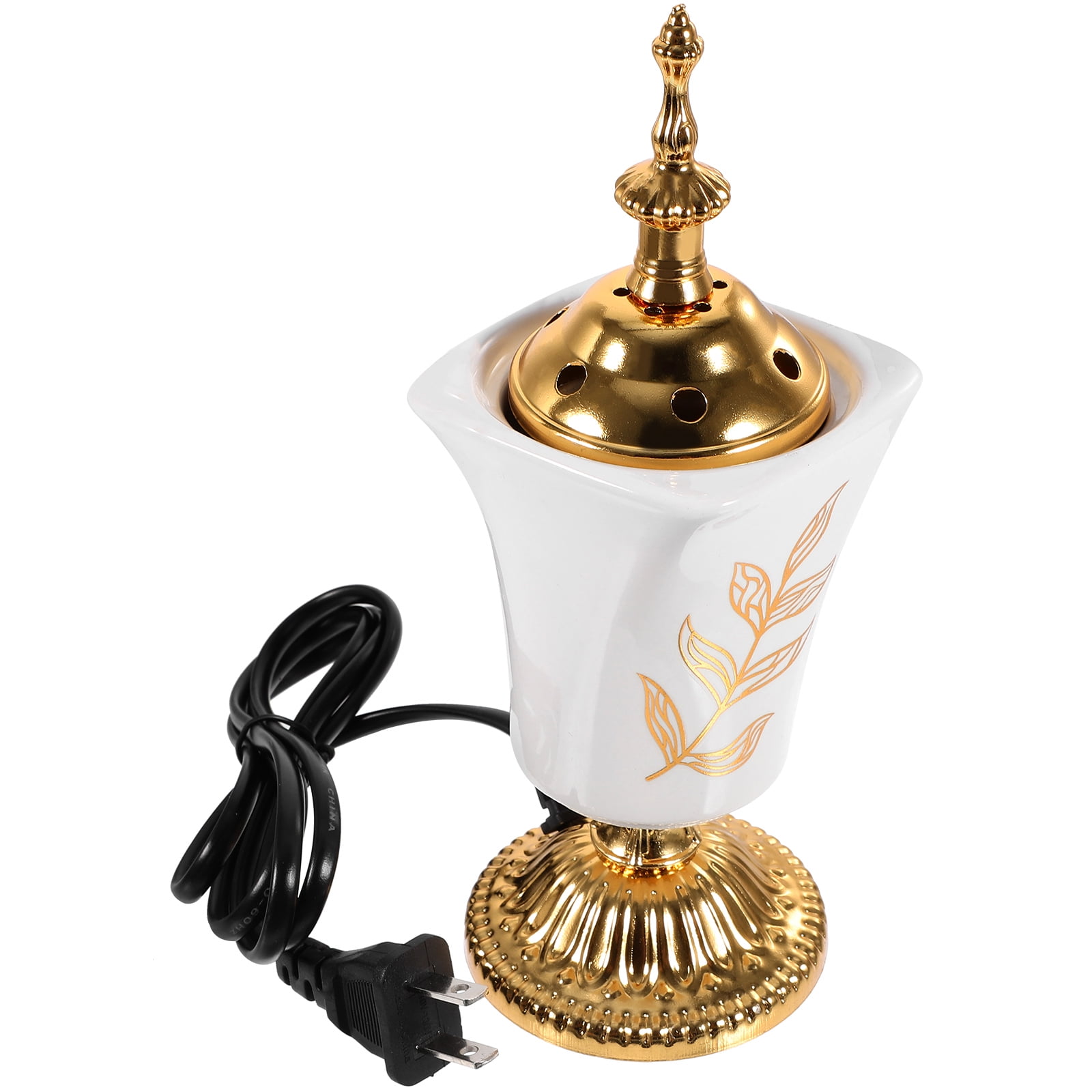Plugin Incense Burner Holder Centerpiece Censer Electric Bakhoor