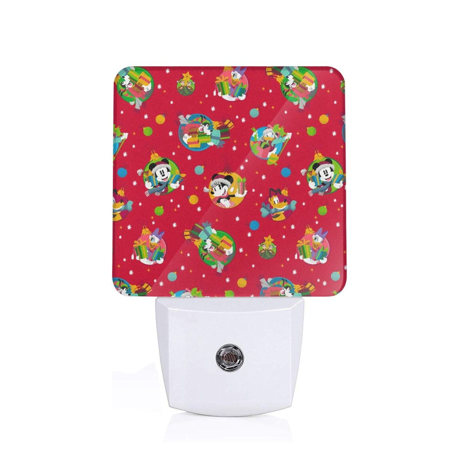 Plug-in LED Night Light Lamp Disney-Mickey Mouse And Friends with Dusk ...