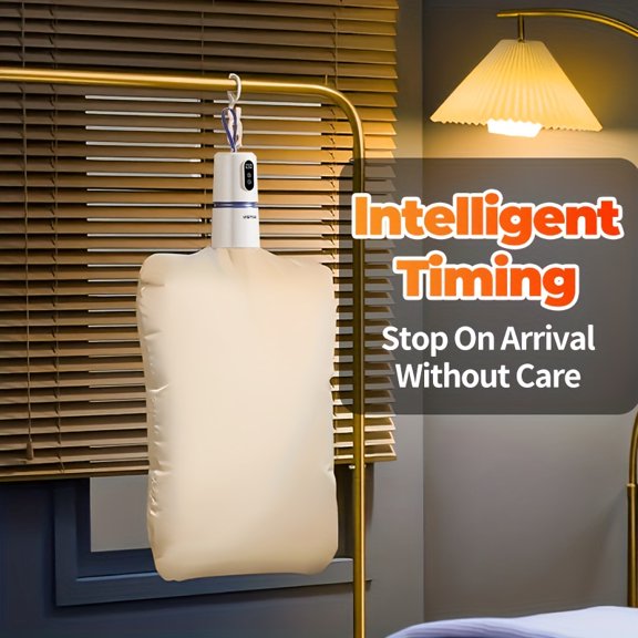 This Plug-in Mini Dryer Is A Small, Portable Home Clothes Dryer, Perfect For Travel And Dorm Use. It'S Suitable For Drying Baby Clothes, Underwear, And More! Portable Laundry Gadget, A Dorm Essential