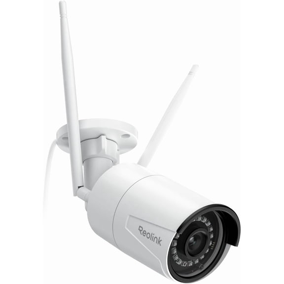 Plug-in Outdoor WiFi Security Camera, 5MP HD Dual Band Wired Wi-Fi Camera for Home Security-2.4/5 Ghz, Smart Detection, Motion Night Vision, IP67 Waterproof, RLC-510WA