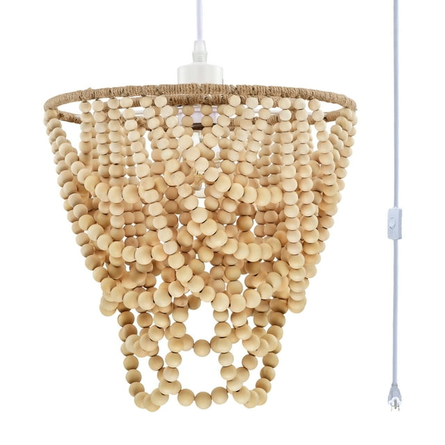 Plug in Pendant Lighting Boho Pendant Light Fixtures Ceiling 1Light