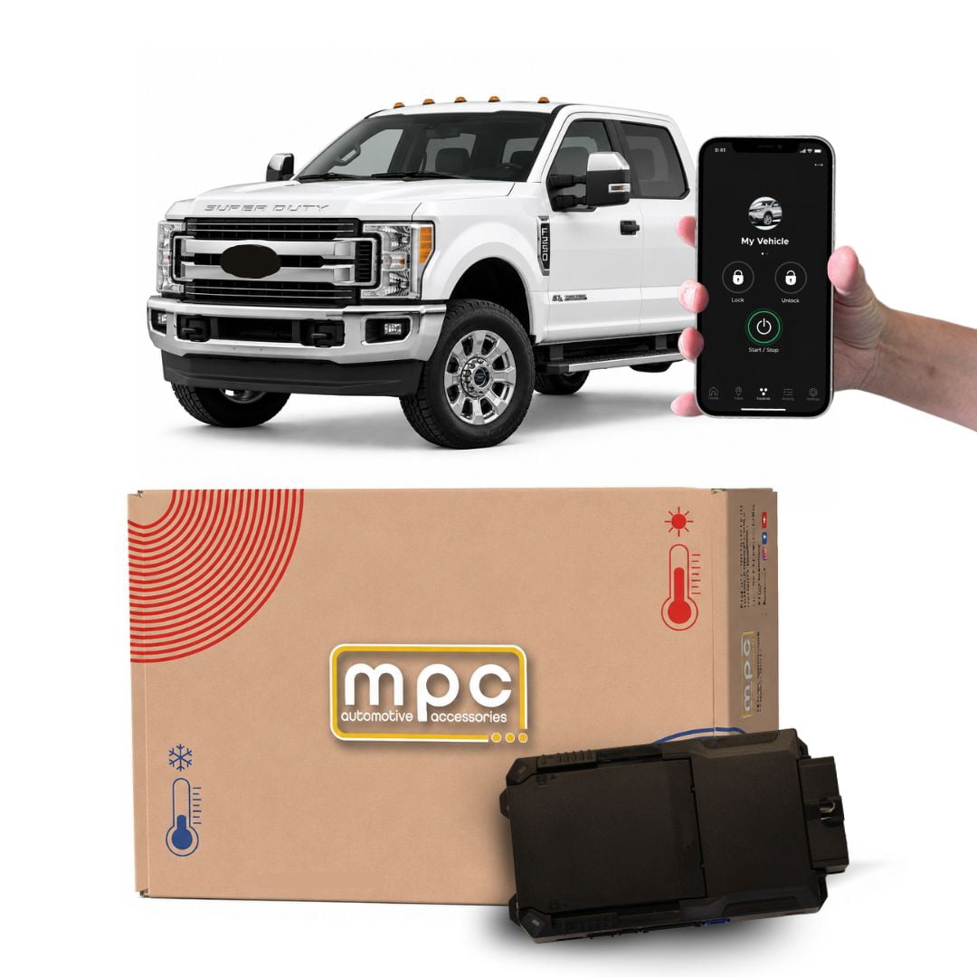 Plug-n-Play Smartphone Activated Remote Start Kit For 2017-2019 Ford F ...