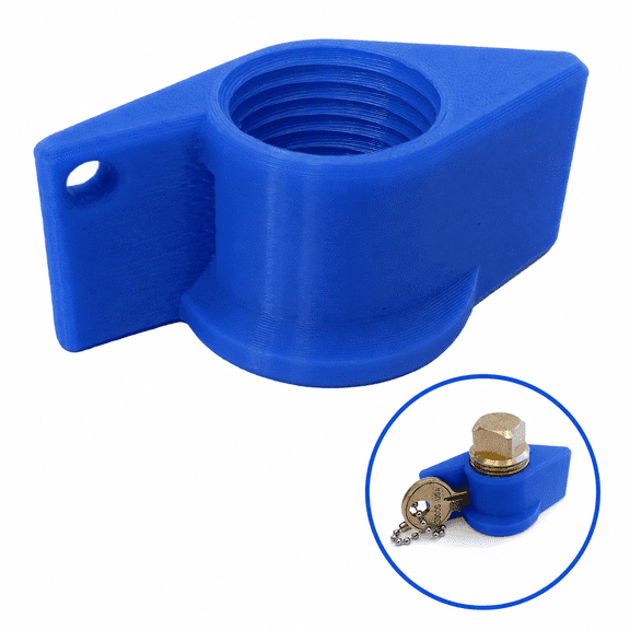 PlugKeyper Wrench Model - Blue - Device Only