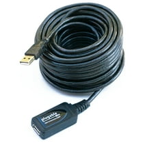 Plugable 10 Meter (32 Foot) USB 2.0 Active Extension Cable Type A Male to A Female