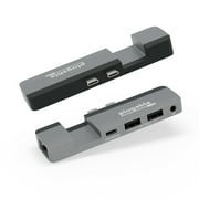 Plugable 5-in-1 USB C Hub Multiport Adapter for MacBook Pro 14/16 Inch and Macbook Air M2, USB-C 40Gbps port compatible with Thunderbolt / USB4 and 100W PD, Sup