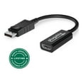 thumbnail image 1 of Plugable Active DisplayPort to HDMI Adapter - Connect any DisplayPort-Enabled PC or Tablet to an HDMI Enabled Monitor, TV or Projector for Ultra-HD Video Streaming (HDMI 2.0 up to 4K 3840x2160 @60Hz), 1 of 4
