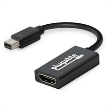 Plugable Mini DisplayPort/Thunderbolt 2 to HDMI 2.0 Adapter for Older Macs and Surface PCs with MDP Ports - Driverless