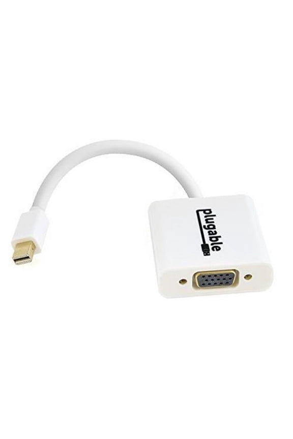 Mini DisplayPort (Thunderbolt 2) to VGA Adapter (Supports Mac, Windows, Linux Systems and Displays up to 1920x1080, Active)
