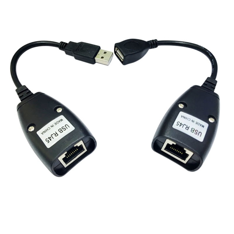 Shop  StarTech.com 4 Port USB 2.0 Extender Hub over Single CAT5e/CAT6 Ethernet  Cable (RJ45) - 330ft (100m) - USB Extender Adapter - Externally Powered -  480 Mbps - Metal USB Extender