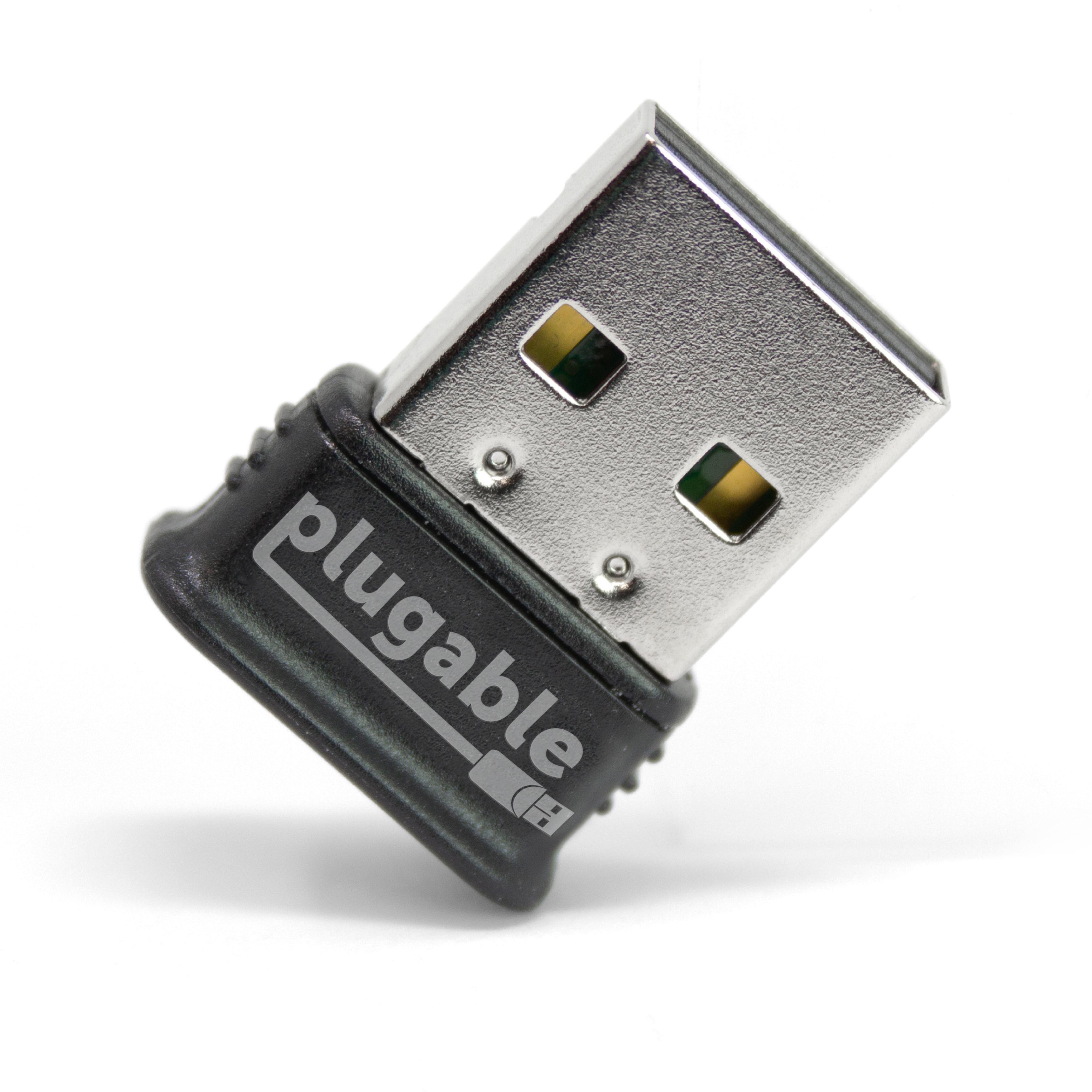 Plugable USB Bluetooth 4.0 Low Energy Micro Adapter (Compatible with Windows 11, 10, 8.x, 7, Classic Bluetooth, Gamepad, and Stereo Headset Compatible) - image 1 of 6