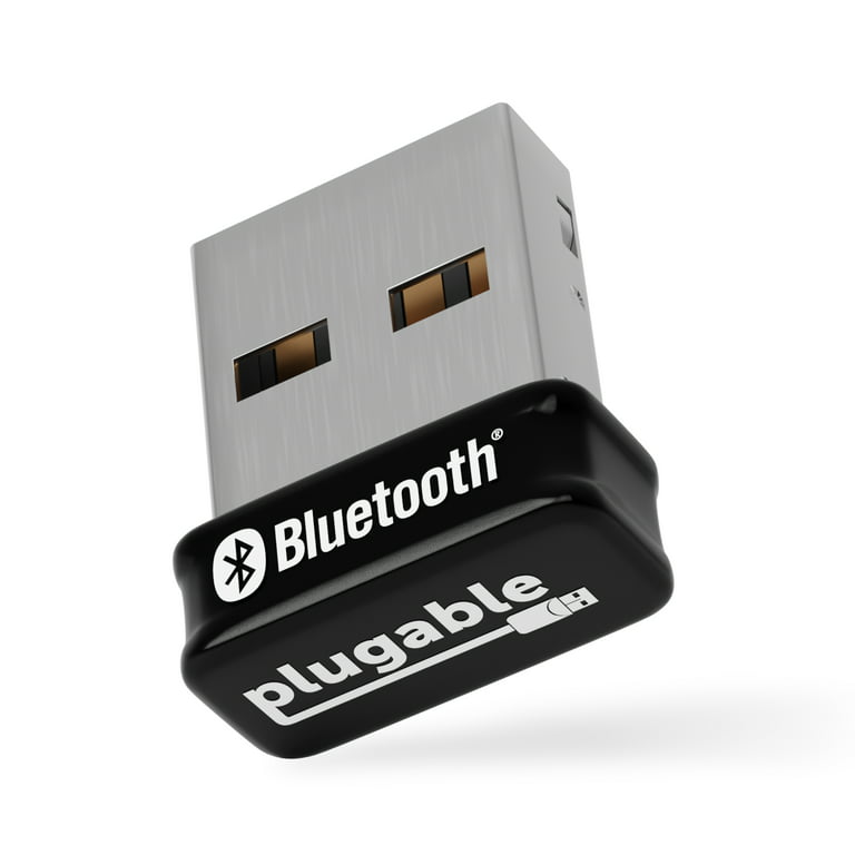 Plugable USB Bluetooth Adapter for PC, Bluetooth 5.0 Dongle Compatible with Windows, Add 7 Devices: Headphones, Speakers, Keyboard, Mouse, and - Walmart.com