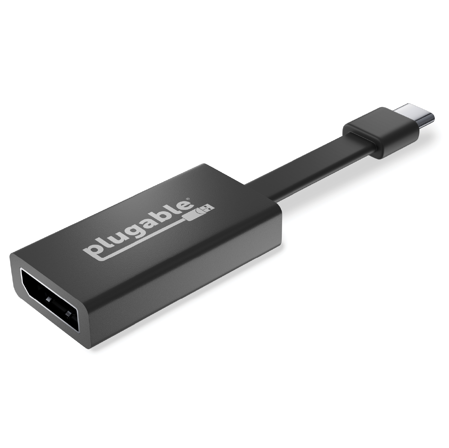 Plugable USB C to DisplayPort Adapter 4K 60Hz, Thunderbolt 3 to DisplayPort Adapter Compatible with MacBook Pro, Windows, Chromebooks, iPad Pro, Dell XPS, and more - image 1 of 5