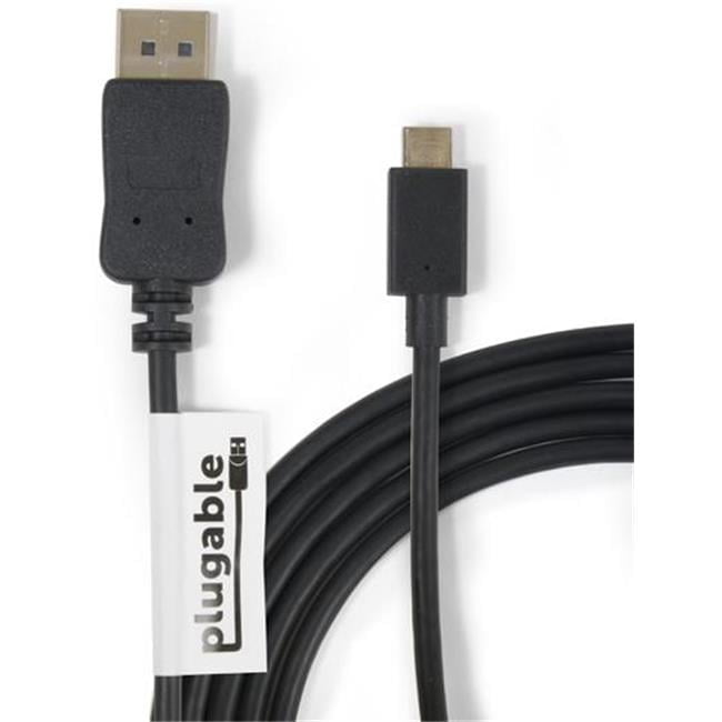Plugable USB-C to Displayport Cable Active Adpater Cable with USB
