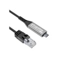 thumbnail image 1 of Plugable USB C to Ethernet Cable: USBC to RJ45 Ethernet Cord, Directly Connected LAN Gigabit Network Adapter, 1 of 5