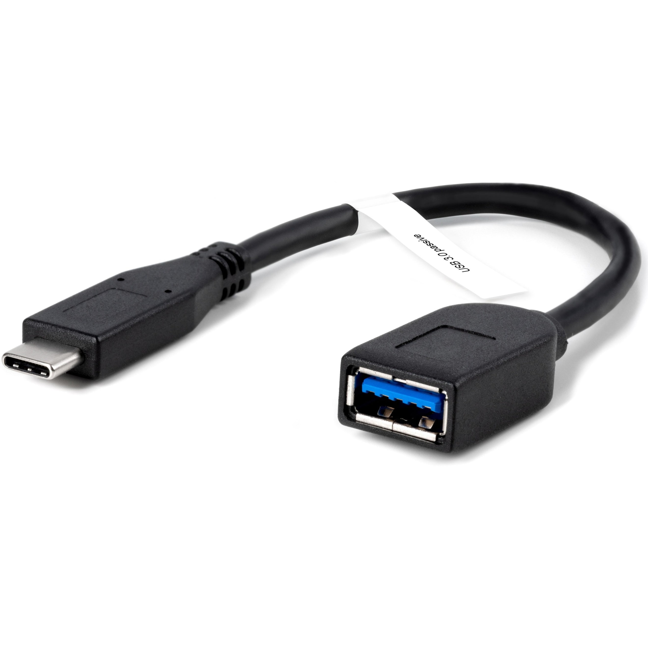 Destruktiv vakuum Erkende Plugable USB C to USB Adapter Cable, Enables Connection of USB Type C  Laptop, Tablet, or Phone to a USB 3.0 Device (20 cm) - Walmart.com